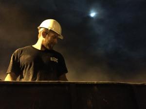 Jon Shrout Photo installing drain feild